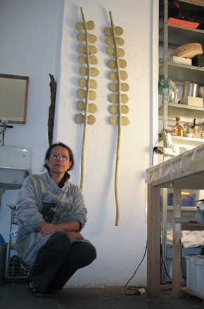 Afra im Atelier